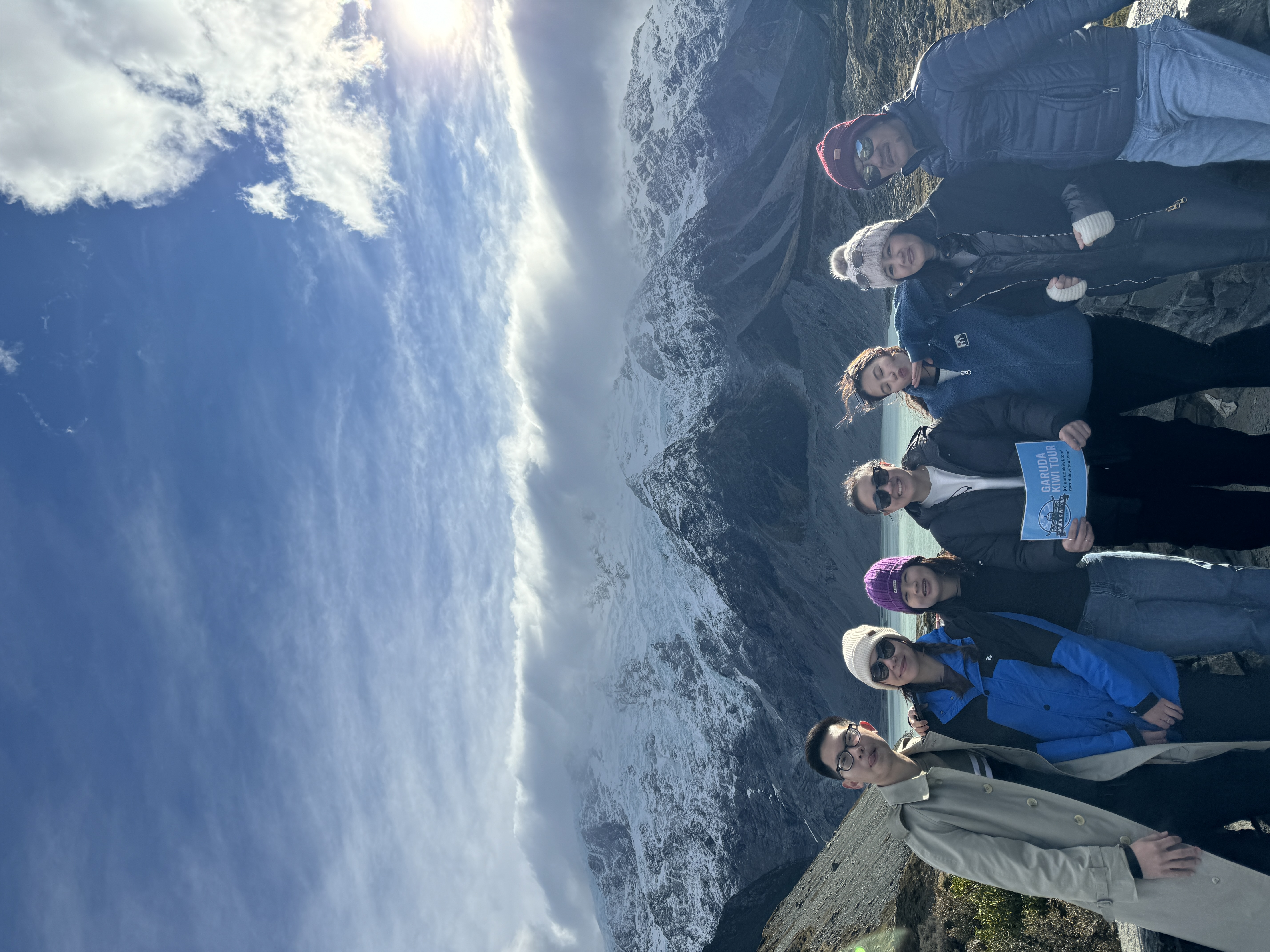Trip Moment - Mt Cook group